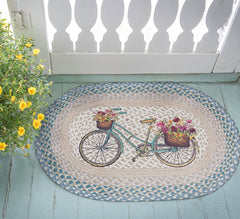 Braided Stencil Rugs