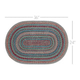 Abigail Collection Braided Rugs - Oval-Lange General Store