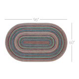 Abigail Collection Braided Rugs - Oval-Lange General Store