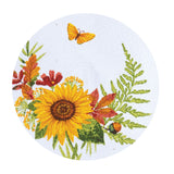 Autumn's Garden Braided Placemat-Lange General Store