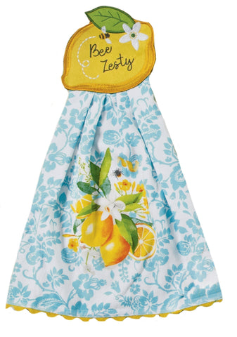 Bee Zesty Hang-Ups Kitchen Towel-Lange General Store