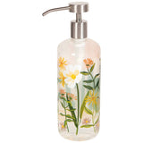 Bees & Blooms Glass Soap Dispenser-Lange General Store