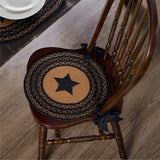 Blackstone Farm Star Braided Chair Pad-Lange General Store