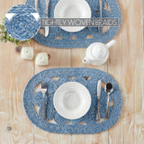 Blended Blue Indoor/Outdoor Placemat-Lange General Store