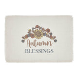 Bountifall Autumn Blessings Placemat Set of 2-Lange General Store