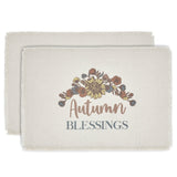 Bountifall Autumn Blessings Placemat Set of 2-Lange General Store