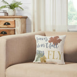 Bountifall Leaves Fly Pillow-Lange General Store