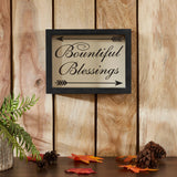 Bountiful Blessings Arrows Wall Sign-Lange General Store