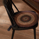 Brick Red Braided Chair Pad-Lange General Store