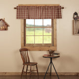 Beckham Plaid Valance-Lange General Store