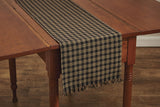 Bridgeton Black Table Runners-Lange General Store