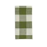 Wicklow Sage Buffalo Check Napkins-Lange General Store