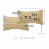 Buzzy Bees Bee Happy Pillow-Lange General Store