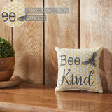 Buzzy Bees Bee Kind Pillow 6x6-Lange General Store