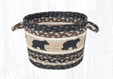 Cabin Bear Braided Baskets-Lange General Store