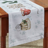 Cabin Sweet Cabin 36" Table Runner-Lange General Store