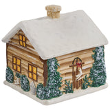 Cabin Sweet Cabin Cookie Jar-Lange General Store