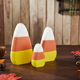 Candy Corn Wood Decor Set of 3-Lange General Store