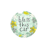 Car Coaster - Bless This Car-Lange General Store