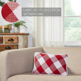 Cherry Ann Check Pillow-Lange General Store