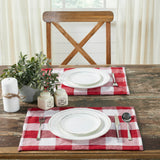 Cherry Ann Check Placemat Set of 2-Lange General Store