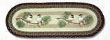 Chickadee Braided Table Runner-Lange General Store