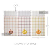 Country Halloween Tea Towel Set of 3