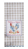 Countryside Rooster Tea Towel-Lange General Store