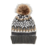 Cozy Fair Isle Beanie-Lange General Store