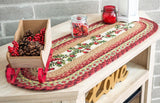 Cranberries Braided Table Runner-Lange General Store