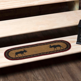 Cumberland Moose Stair Tread Latex Rug-Lange General Store