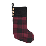 Cumberland Red Black Plaid Stocking-Lange General Store