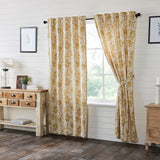 Dorsey Gold Panel Curtains-Lange General Store