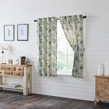 Dorsey Green Short Panel Curtains-Lange General Store