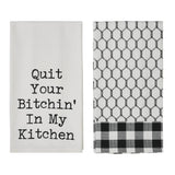 Down Home In My Kitchen Tea Towel Set of 2-Lange General Store