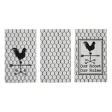 Down Home Our Roost Tea Towel Set of 3-Lange General Store