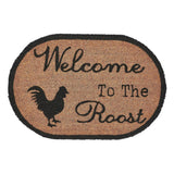 Down Home Welcome to the Roost Door Mat-Lange General Store