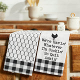 Down Home Whatever I'm Cookin Tea Towel Set of 2-Lange General Store