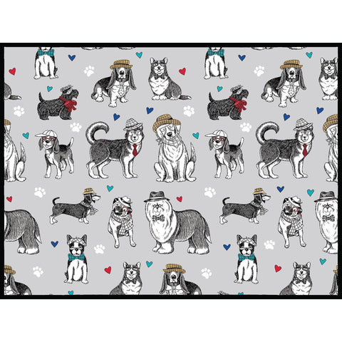 Drying Mat - Pet Lover Dogs-Lange General Store