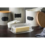 Embossed Butter Dish-Lange General Store