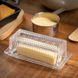 Embossed Butter Dish-Lange General Store