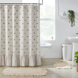 Embroidered Bee Shower Curtain-Lange General Store