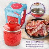 Enamelware Bacon Grease Bin-Lange General Store