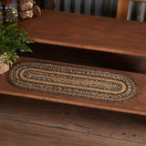 Espresso Stair Tread Rug - Oval-Lange General Store