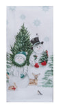 Evergreen Forever Snowman Terry Towel-Lange General Store