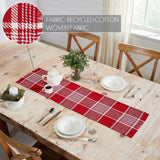 Exton Red Table Runner-Lange General Store