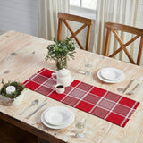 Exton Red Table Runner-Lange General Store