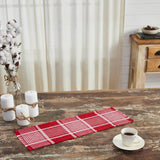 Exton Red Table Runner-Lange General Store