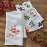 Fall Leaves Dishtowel-Lange General Store