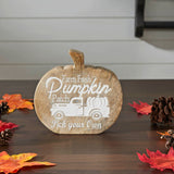 Farm Fresh Pumpkin Patch Wood Decor-Lange General Store